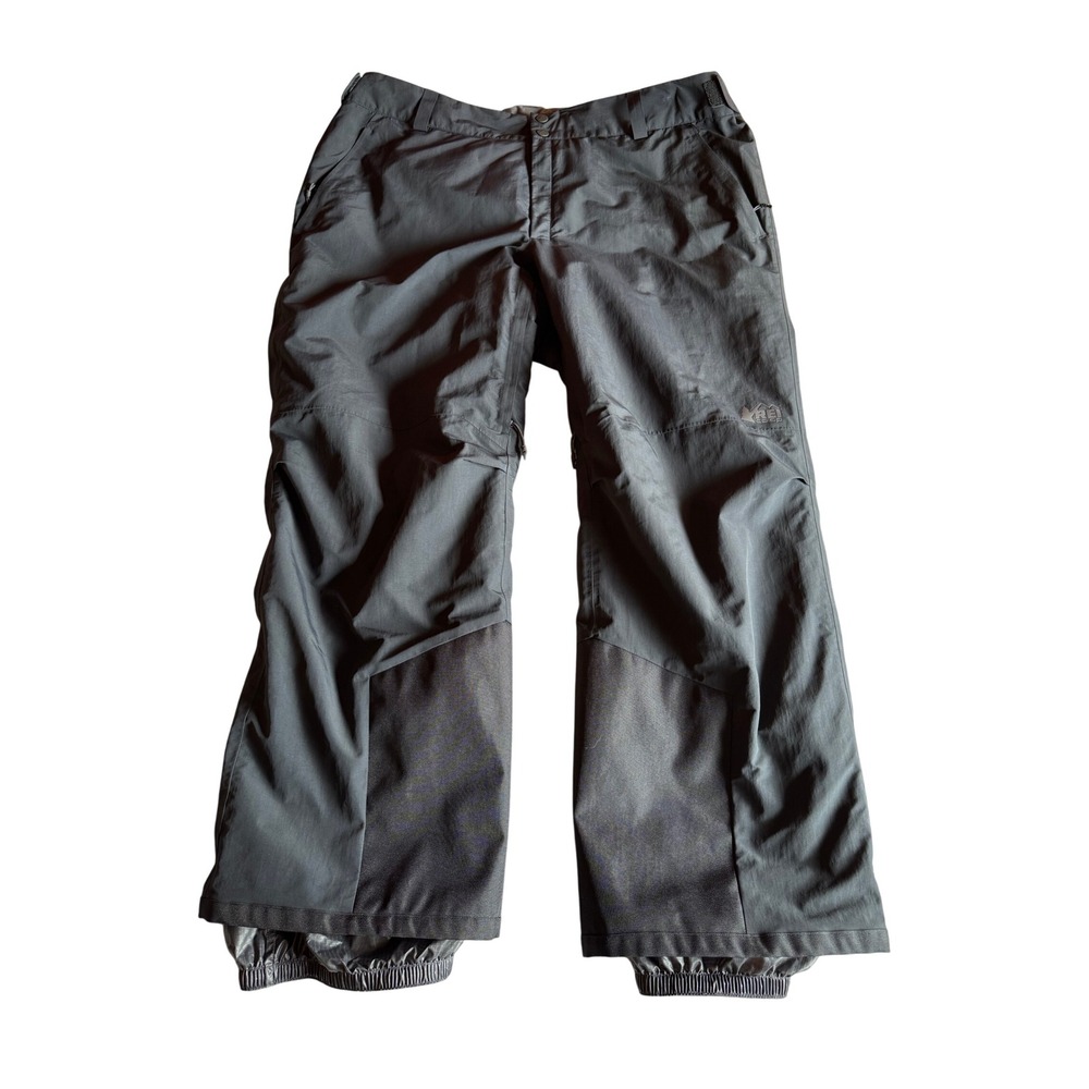 REI Co-op Powderbound Insulated Snow Pants Mens XXL Black Peak 2L Ski Snowboard
